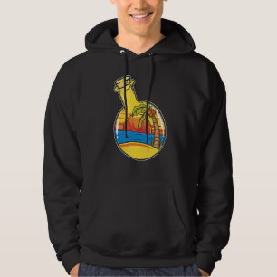 Sommer Flasche Traditioneller Beach Tattoo Artist Hoodie