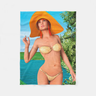Sommer Fleecedecke