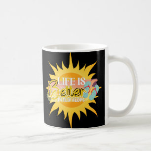 Sommer Flip Flop Wochenende Kaffeetasse