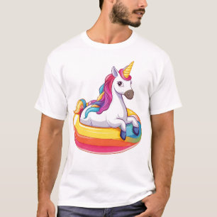 Sommer Float Einhorn (1) T-Shirt