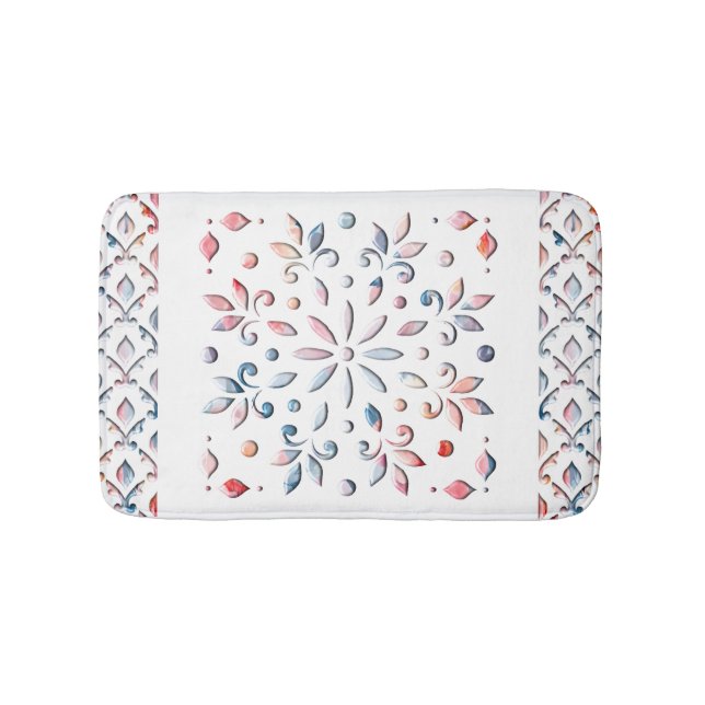 Sommer floral badematte (Vorderseite)
