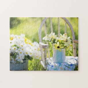 Sommer florales Stillleben Puzzle