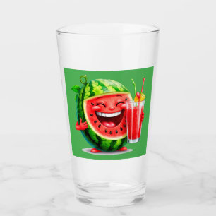 🍉 Sommer Frucht Lächeln Trink Charm 🍉 Glas