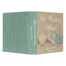 Sommer-Frühlings-Strand-Hochzeits-Foto-Album