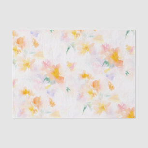 Sommer-Frühlingsblumen Elegante Blumen-Dekoupage Seidenpapier