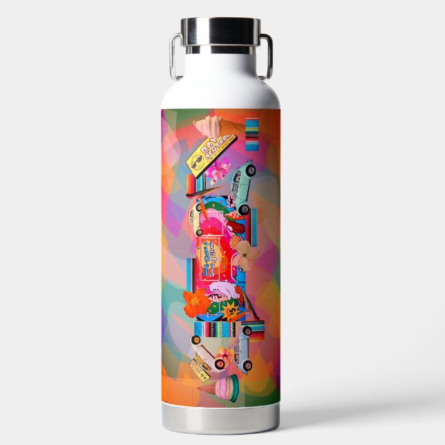 Sommer für immer  trinkflasche (Vorderseite)