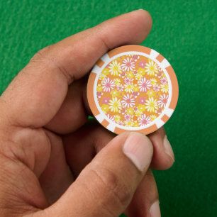 Sommer Gänseblümchen Poker Chips