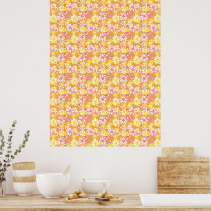 Sommer-Gänseblümchen Poster