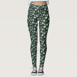 Sommer-Gänseblümchen-Wiese Leggings