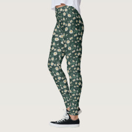 Sommer-Gänseblümchen-Wiese Leggings