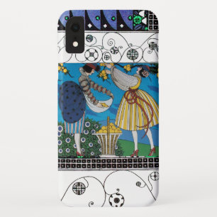 SOMMER GARTEN, WIRBEL, ART DECO SCHÖNHEIT MODE Case-Mate iPhone HÜLLE