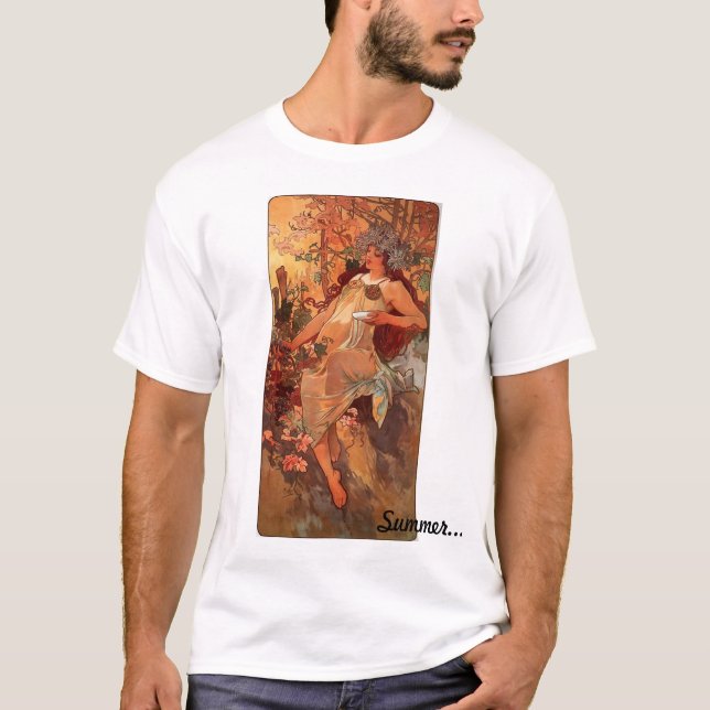 Sommer gegen Winter T-Shirt (Vorderseite)