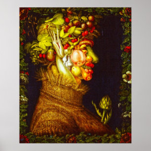 Sommer - Giuseppe Arcimboldo Poster