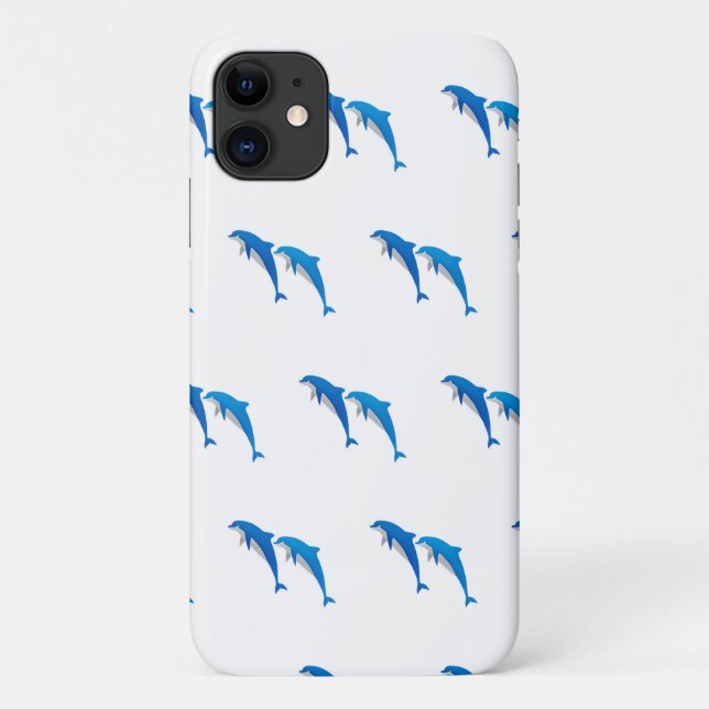 SOMMER, GLAUBWÜRDIGE DOLPHINE Case-Mate iPhone HÜLLE (Rückseite)