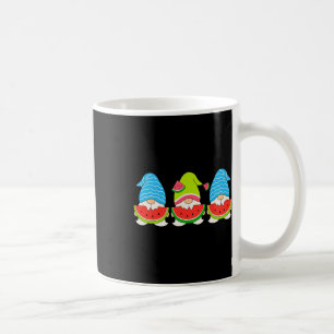 Sommer-Gnom isst eine Wassermelone Gnome Weihnacht Kaffeetasse