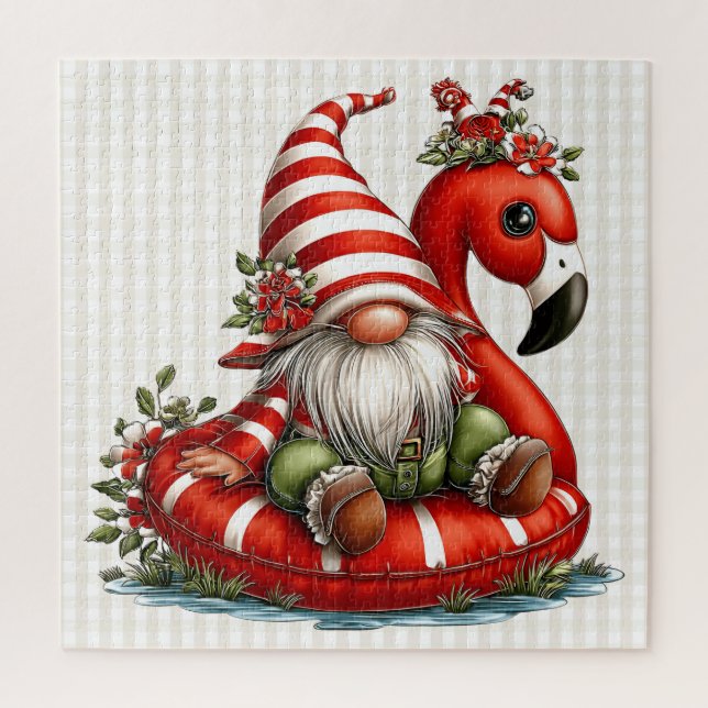 Sommer-Gnom-Rätsel Puzzle (Vertikal)
