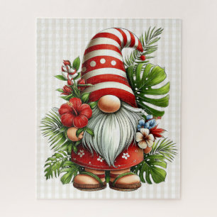 Sommer-Gnom-Rätsel Puzzle