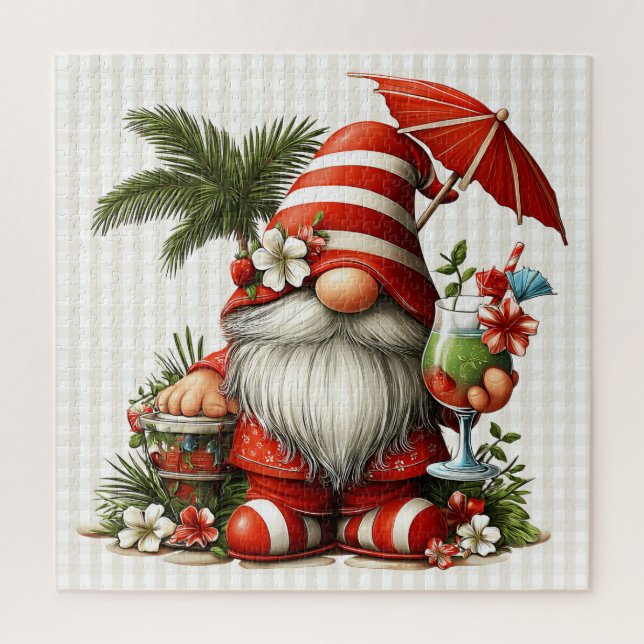 Sommer-Gnom-Rätsel Puzzle (Vertikal)