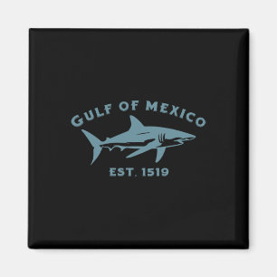 Sommer Golf Von Mexiko Forever 1519 Shark Golfo De Magnet