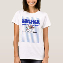 Sommer Gute Stimmung Nur Gans Streifen Kunst