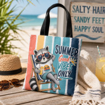 Sommer gute vibes nur Waschbär