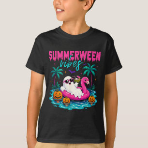 Sommer Halloween Stimmung Lustiger Geist Halloween T-Shirt