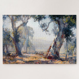Sommer Hans Heysen 1909 Australische Kunst Puzzle