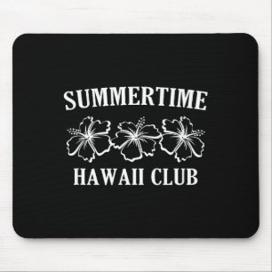 Sommer Hawaii Club Hawaiianische Insel Strand Surf Mousepad