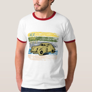 Sommer Herren Vintage T-Shirt