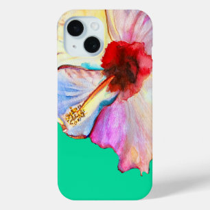 Sommer-Hibiskus-Aquarellkunst Case-Mate iPhone Hülle
