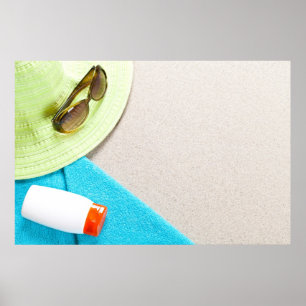 Sommer-Hintergrund Poster