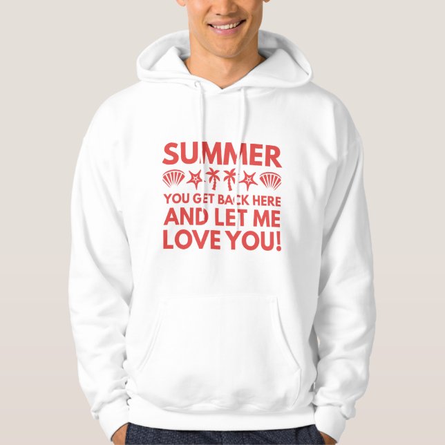 Sommer Hoodie (Vorderseite)