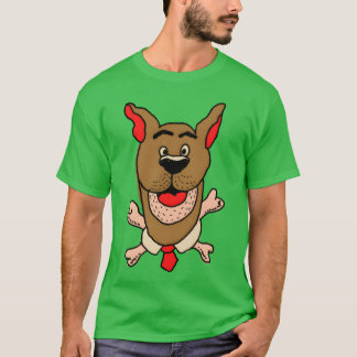 Sommer Hund retro Familie T-Shirt