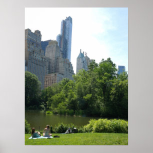 Sommer im Central Park - New York City - Poster