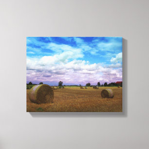 Sommer im Land Leinwanddruck