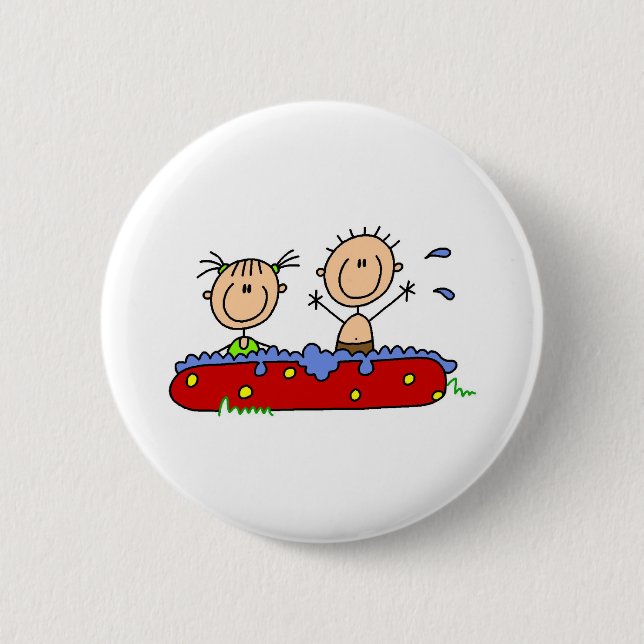 Sommer im Pool Button (Vorderseite)