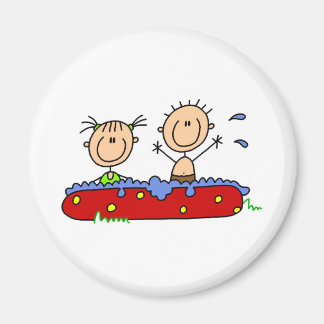 Sommer im Pool Magnet