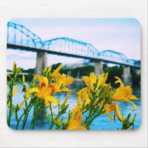 Sommer in Chattanooga, TN - Walnut Street Bridge Mousepad