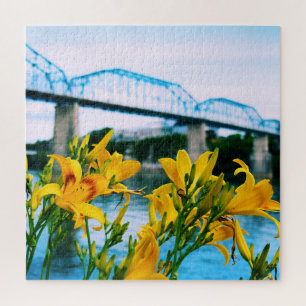 Sommer in Chattanooga - Walnut Street Bridge 20x20 Puzzle
