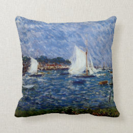 Sommer in Cowes Kissen