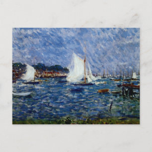 Sommer in Cowes Postkarte