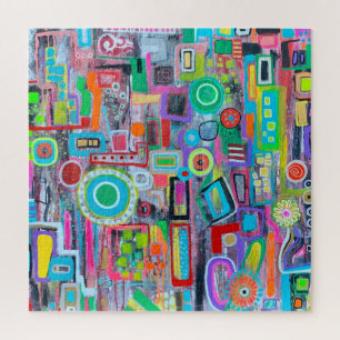 Sommer in der Stadt 20 x 20 Puzzle