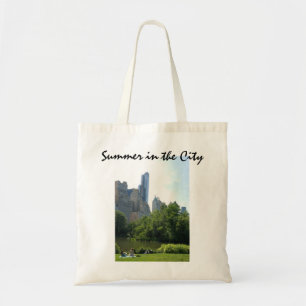 Sommer in der Stadt - New York Tote Tag Tragetasche