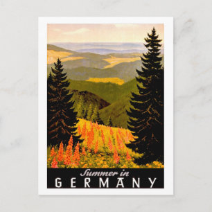 Sommer in Deutschland Postkarte