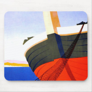 Sommer in Italien Vintage Travel Mousepad