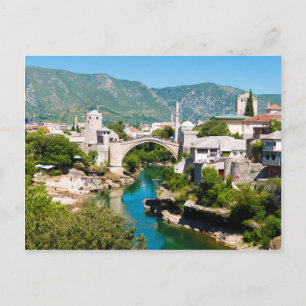 Sommer in Mostar Postkarte