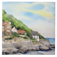Sommer in Runswick Bay England Farida Greenfield