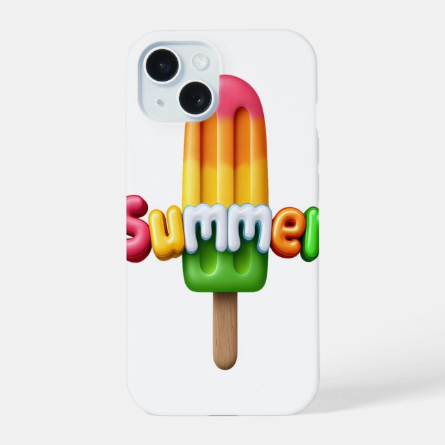 Sommer  iPhone 15 hülle (Rückseite)