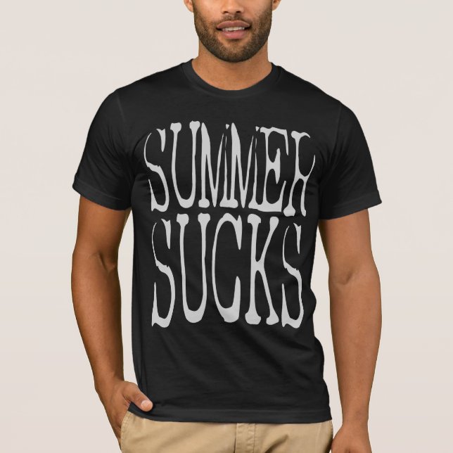 Sommer ist zum Kotzen T-Shirt (Vorderseite)