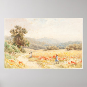 Sommer - Joseph Rubens Powell Fine Art Poster